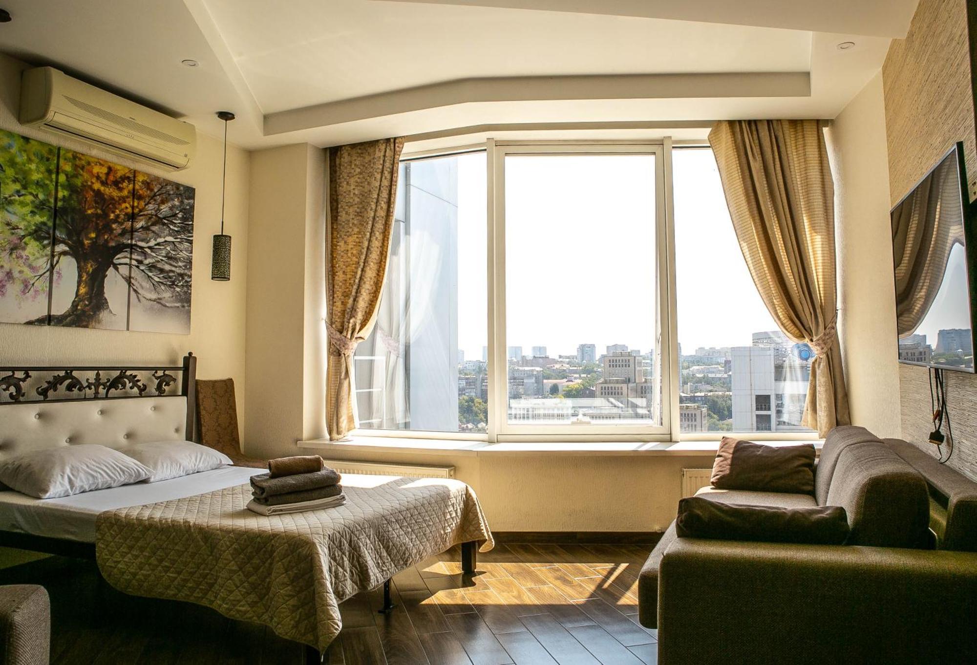 Doba In Ua Most-Sity Apartments Dniepropietrowsk Zewnętrze zdjęcie